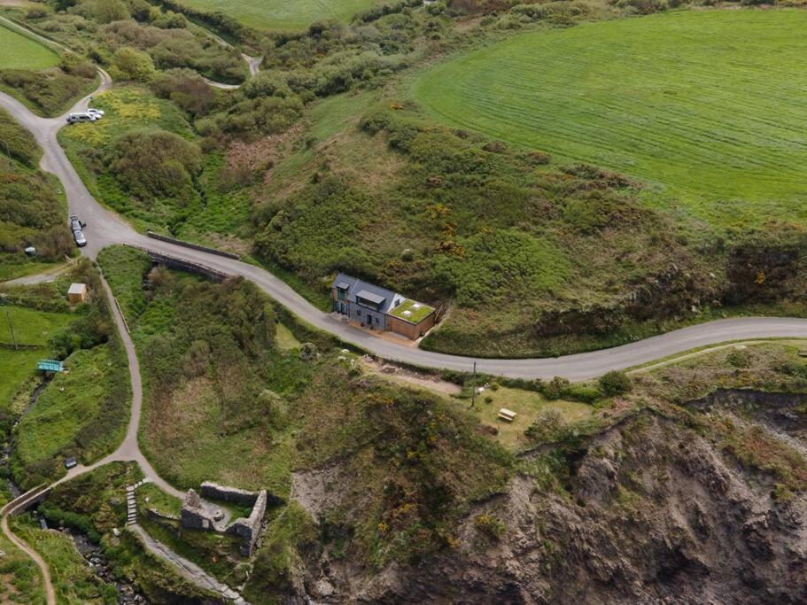 Cliff-Top Cottage On Coast Path W/Panoramic Views Trevine Eksteriør bilde