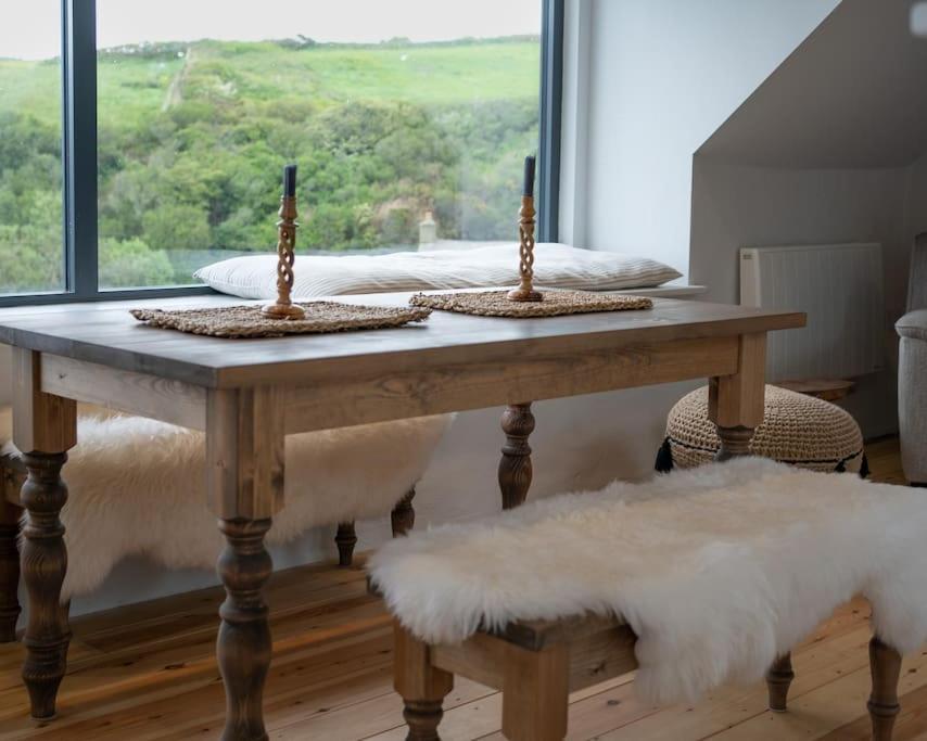Cliff-Top Cottage On Coast Path W/Panoramic Views Trevine Eksteriør bilde