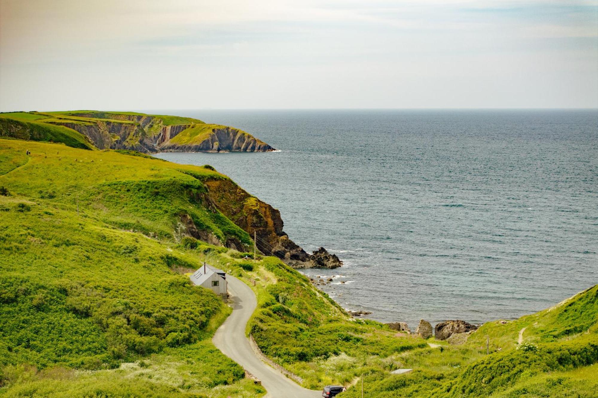 Cliff-Top Cottage On Coast Path W/Panoramic Views Trevine Eksteriør bilde